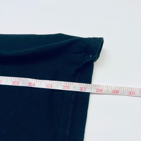 Champion Mens Black Tee Shirt Size Large Logo Black - Picture 5 of 5